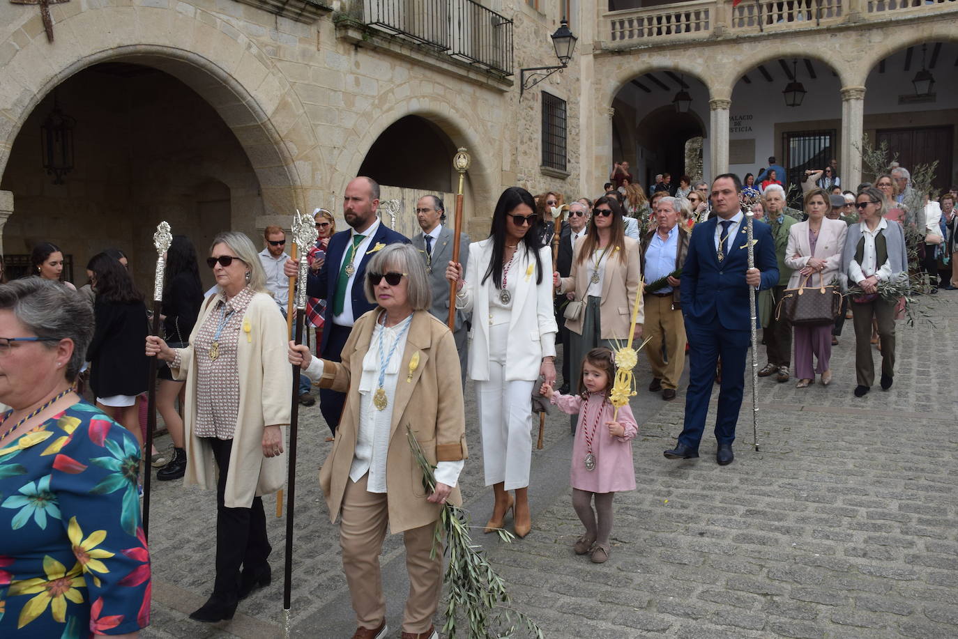 La procesión de La Burrina, con gran participación