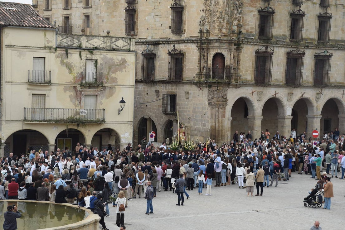 La procesión de La Burrina, con gran participación