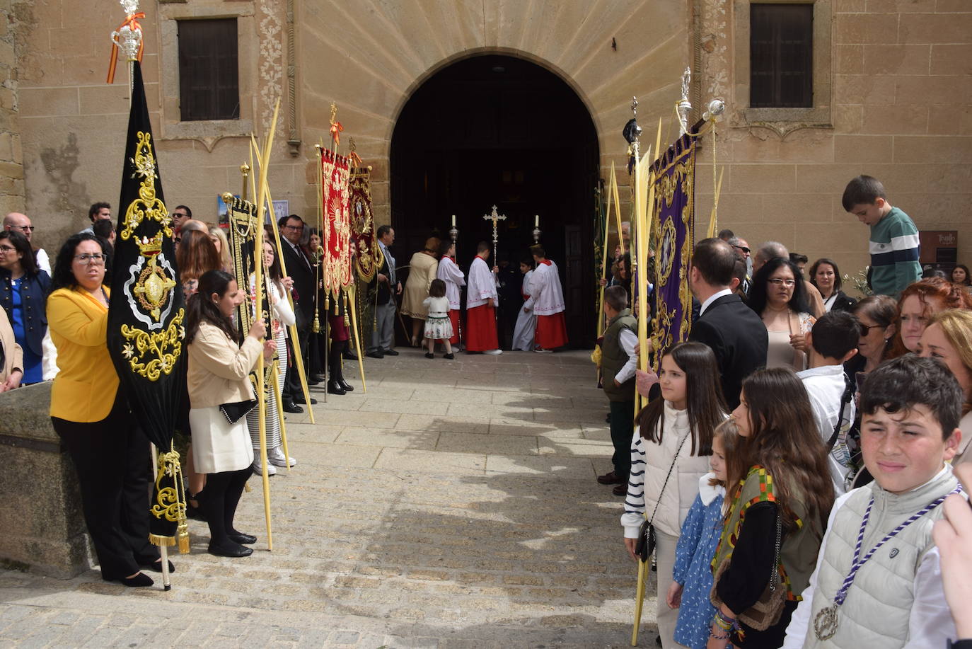 La procesión de La Burrina, con gran participación