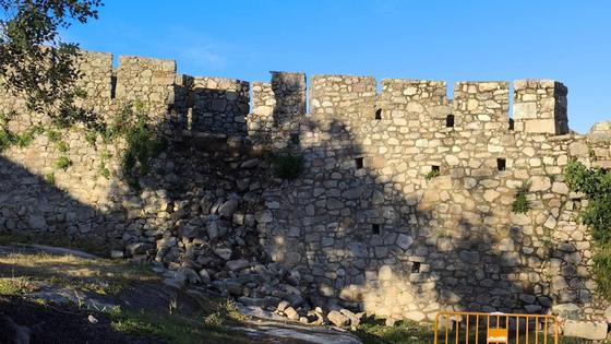 Se derrumba un nuevo tramo de la muralla