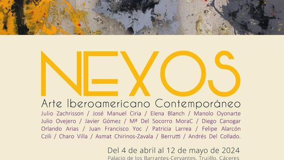El Barrantes Cervantes acoge la muestra 'Nexos, arte iberoamericano contemporáneo'
