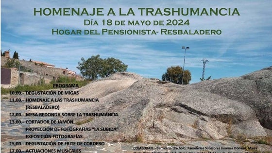 El homenaje a la trashumancia tendrá lugar el 18 de mayo