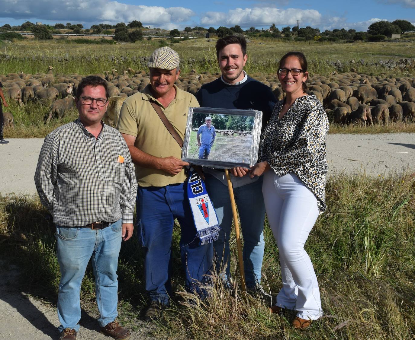 La trashumancia hace su parada en la ciudad trujillana