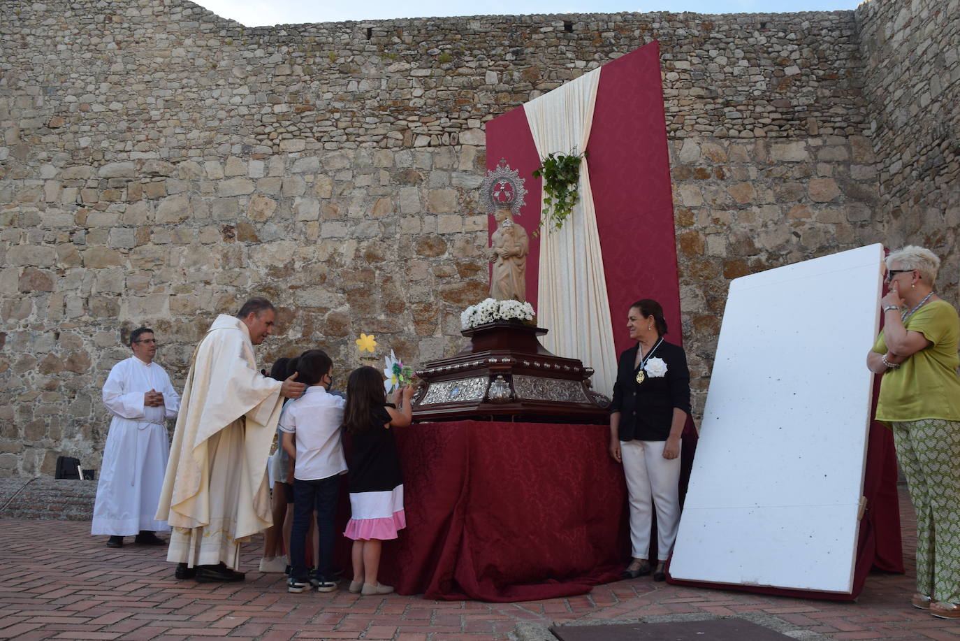 Flores para la Patrona