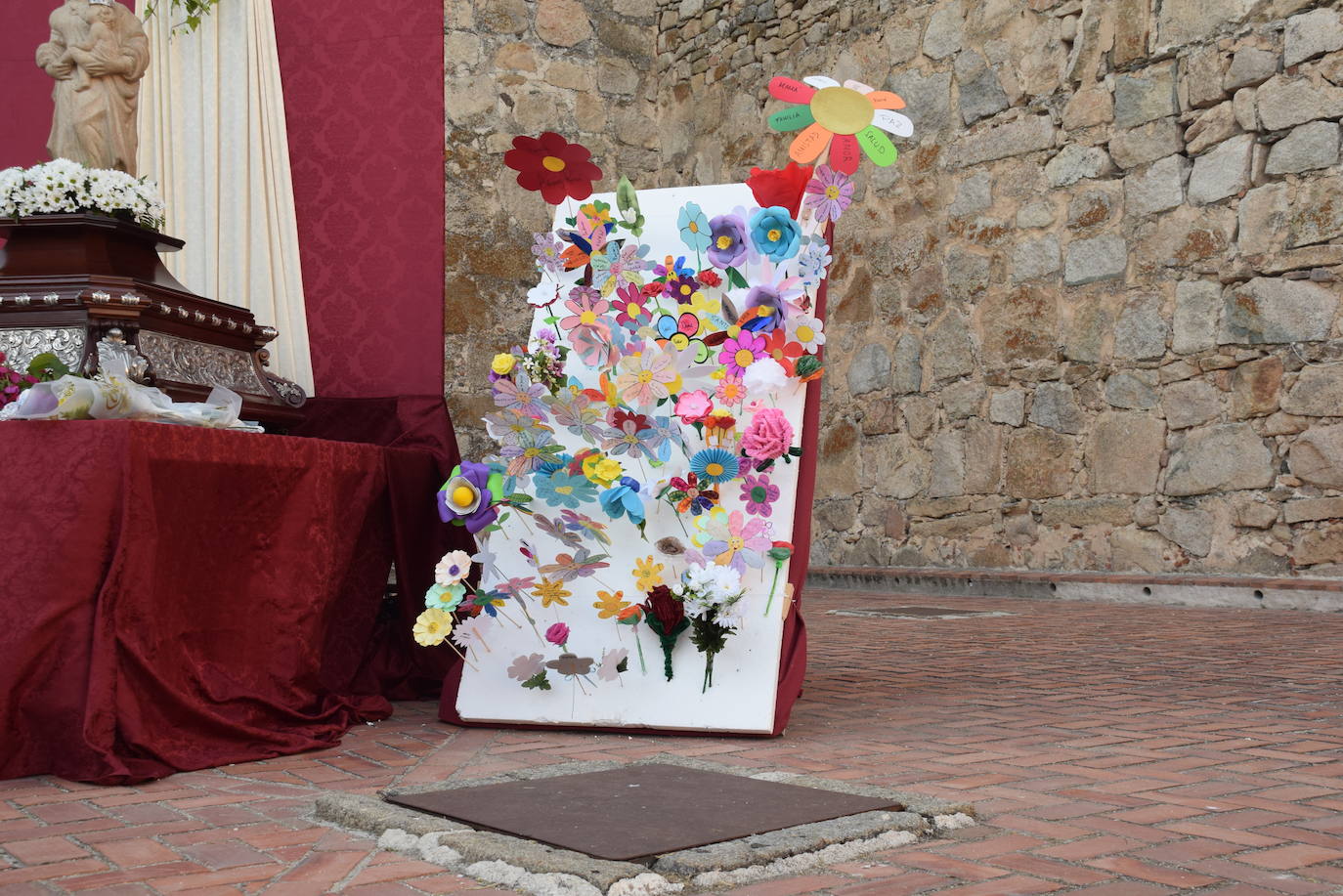 Flores para la Patrona