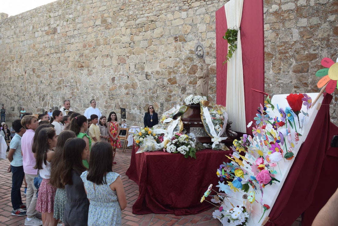 Flores para la Patrona
