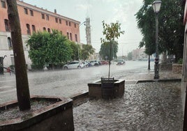 La ciudad trujillana, entre las más lluviosas de España este lunes