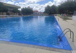 La piscina municipal de Trujillo en una edición anterior.