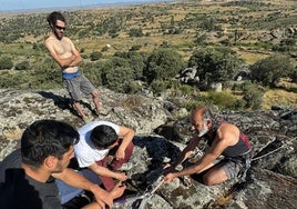 Trabajos para contar con vías en roca.