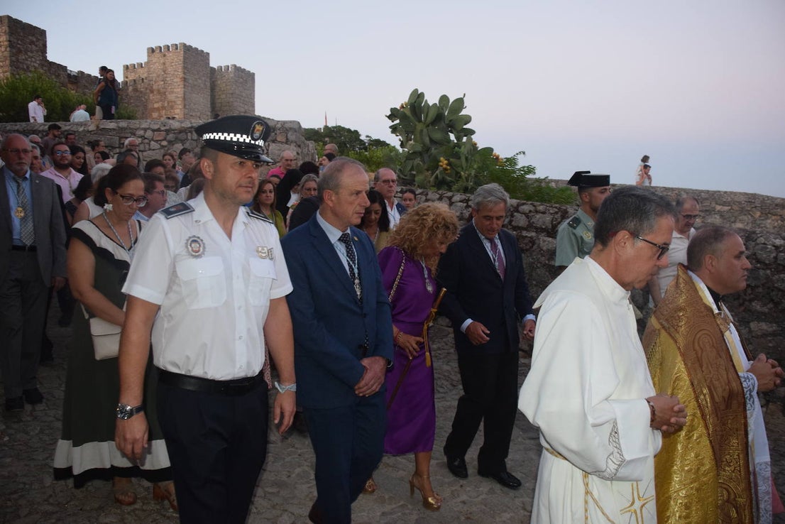 Bajada de la Patrona a la iglesia de San Martín