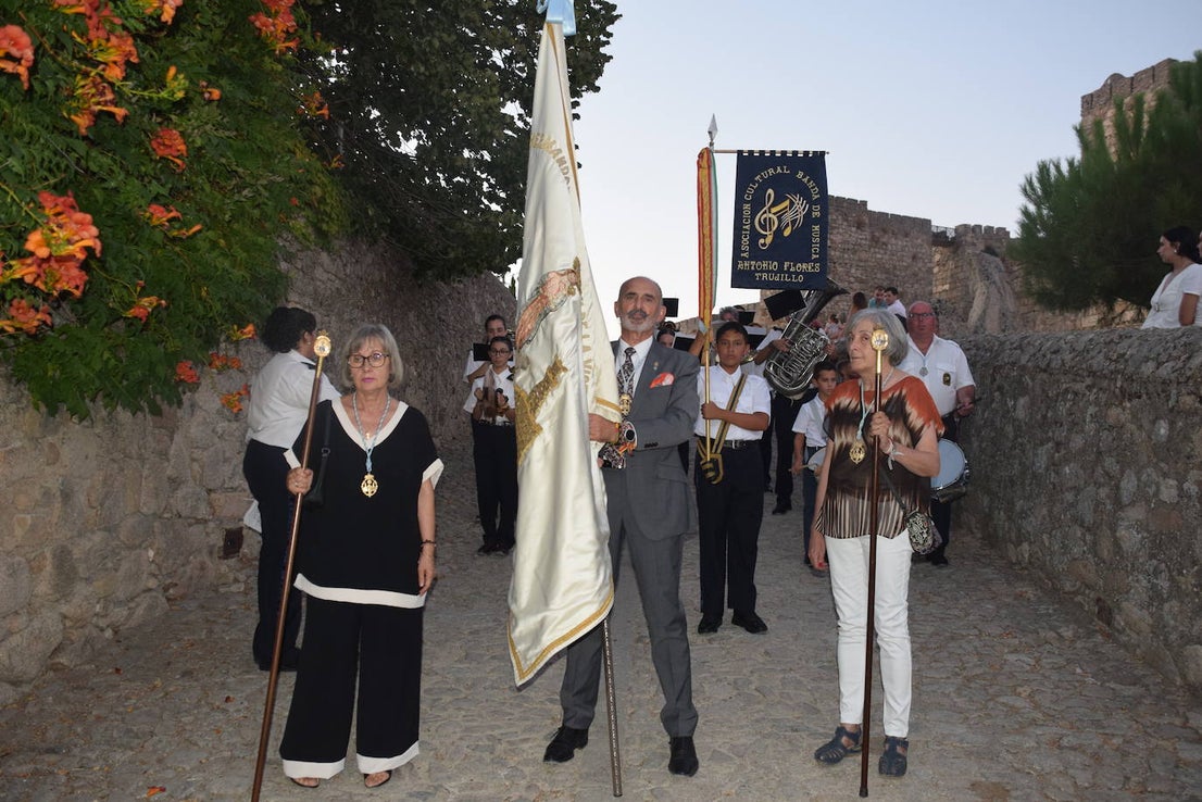 Bajada de la Patrona a la iglesia de San Martín