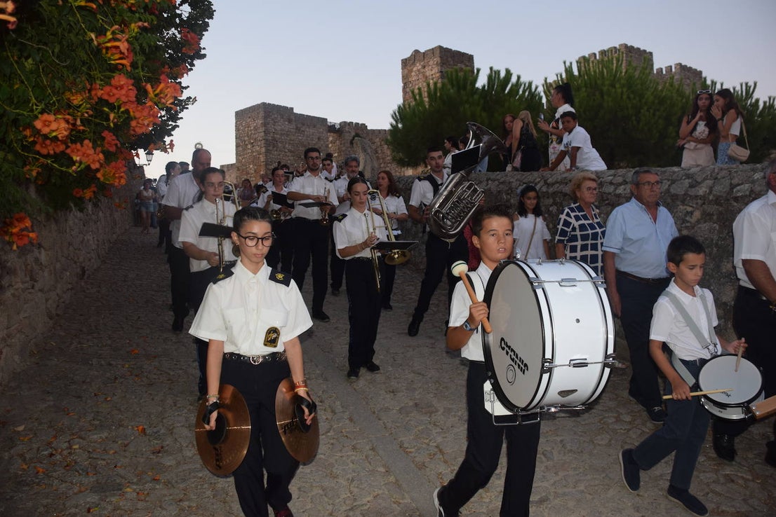 Bajada de la Patrona a la iglesia de San Martín