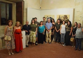 Dirigentes y artistas de Extrujarte.