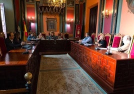 Encuentro celebrado el pasado viernes para entregar el borrador.