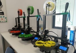 Algunas de las piezas creadas en el Circular FAB de Trujillo.