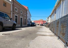 Zona afectada en Ronda de la Piedad