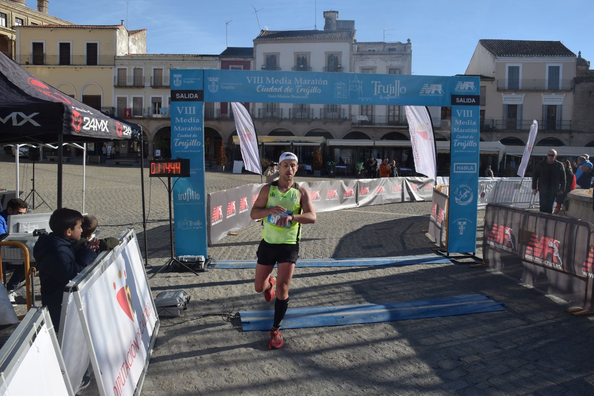 La Media Maratón Ciudad de Trujillo, con 103 corredores