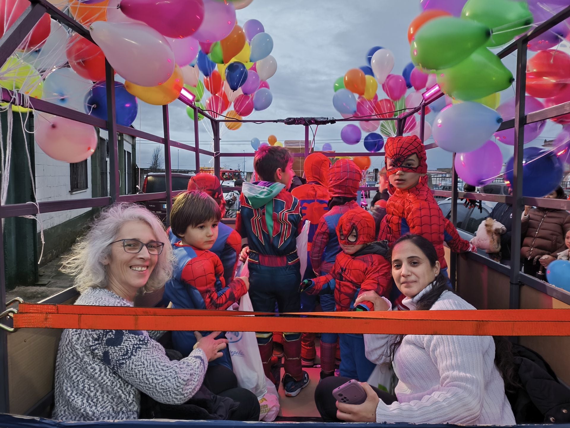 Las agrupaciones en la Cabalgata de Reyes
