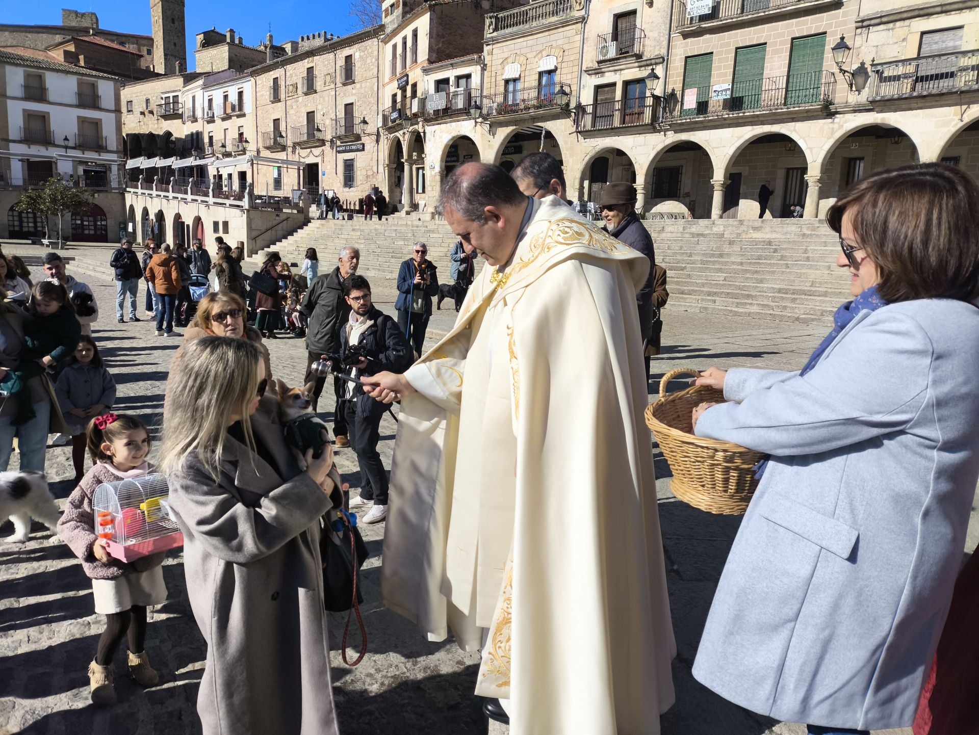 Las mascotas bendecidas por San Antón