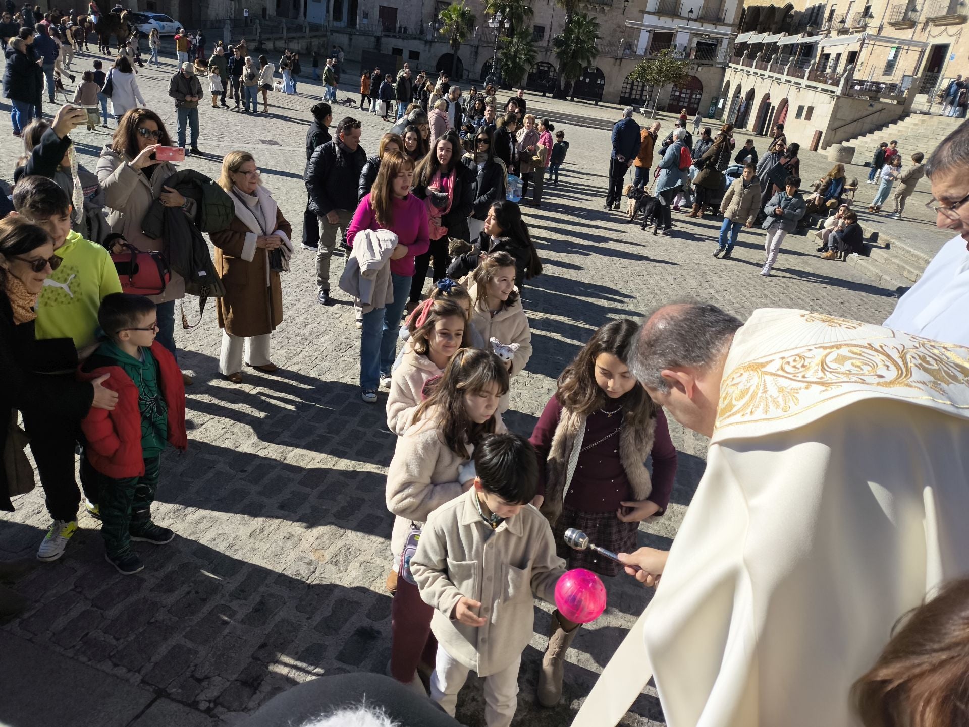 Las mascotas bendecidas por San Antón
