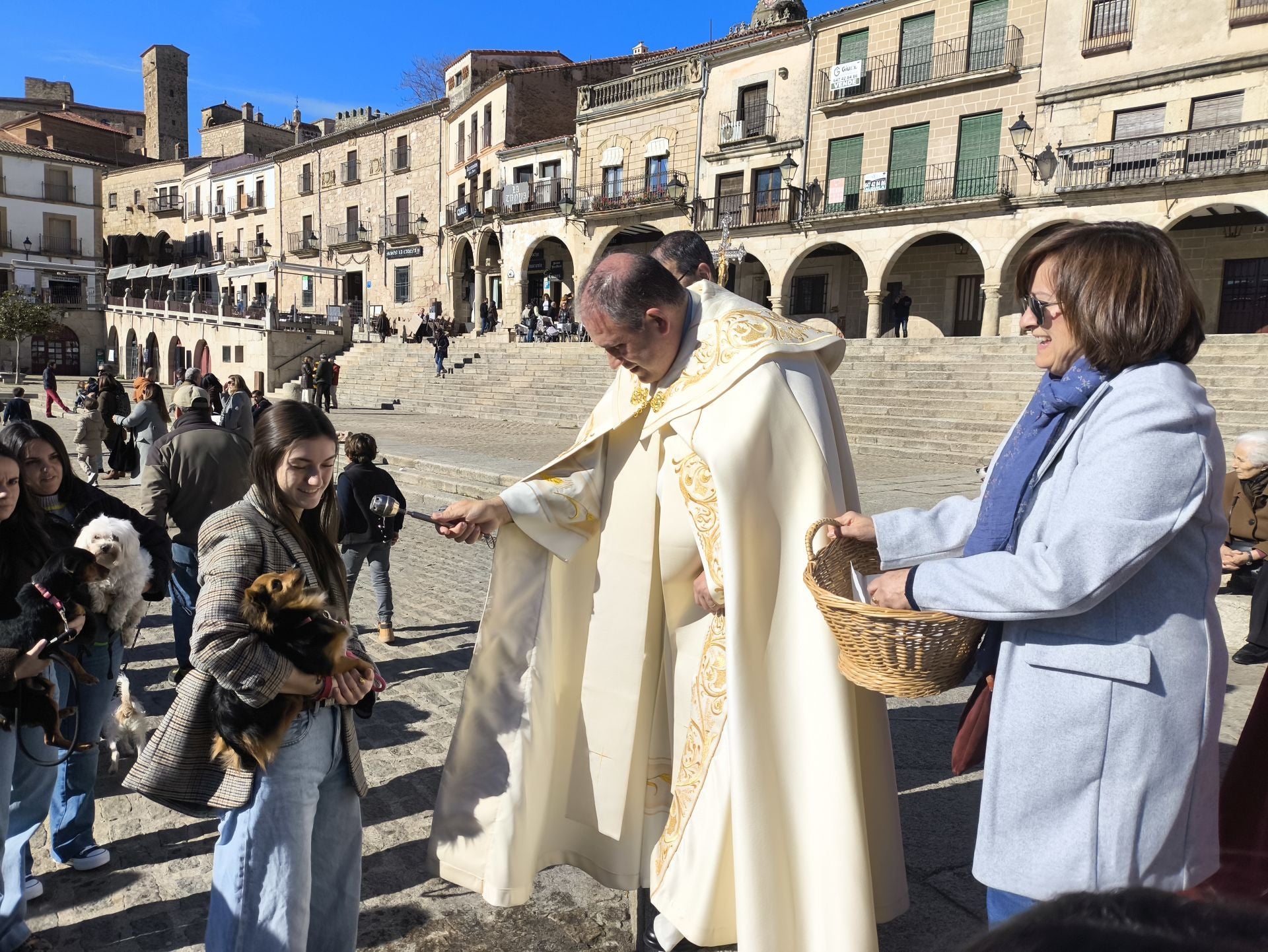 Las mascotas bendecidas por San Antón