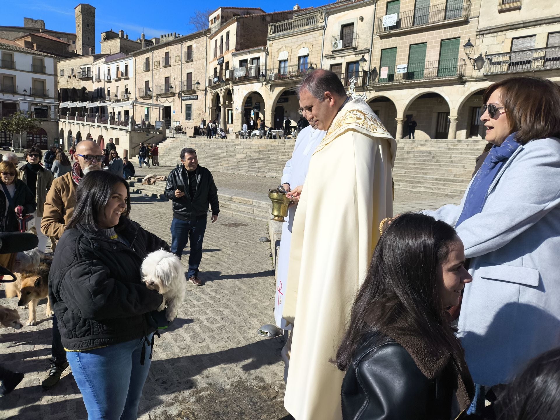 Las mascotas bendecidas por San Antón