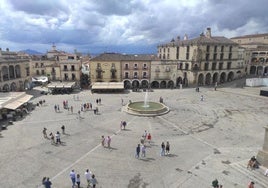 La plaza Mayor trujillana.