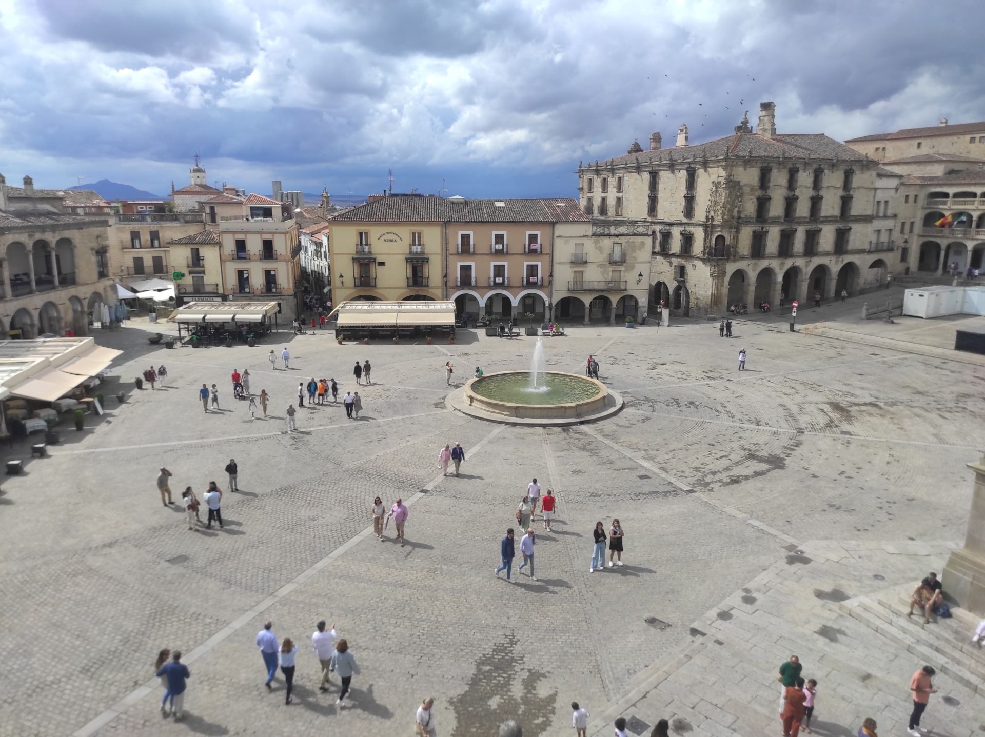 La plaza Mayor trujillana.