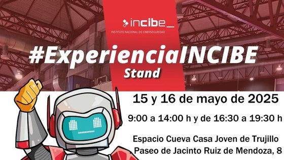 '#ExperienciaINCIBE' llega a la ciudad para fomentar la ciberseguridad