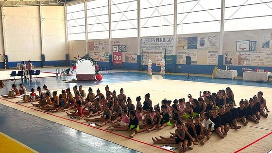 La I Convivencia Interclub de Gimnasia Rítmica contó con la participación de las gimnastas trujillanas