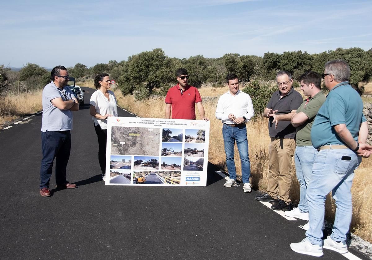La Cumbre y Plasenzuela quedan conectadas por carretera