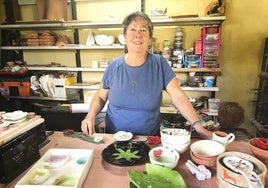 Belén de Miguel, artesana ceramista de Trujillo