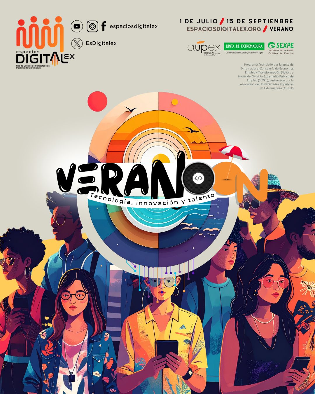 El Espacio Digital lleva a cabo diferentes talleres con la campaña 'VeranoOn'
