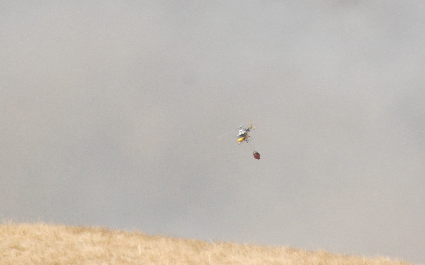 El incendio de este miércoles mantuvo en vilo a muchos vecinos