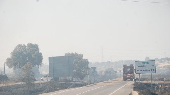El incendio de este miércoles mantuvo en vilo a muchos vecinos