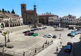 La plaza Mayor trujillana