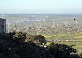 Zona de placas y torres.