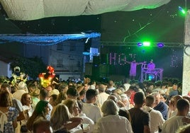 Participantes en uno de los eventos musicales.