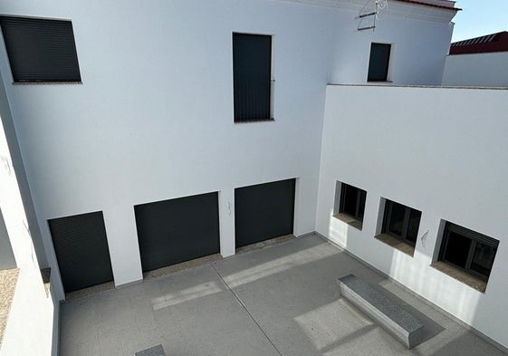 Una zona de la residenica de mayores.