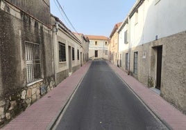Una de las vías afectadas.