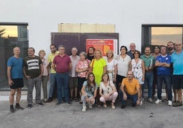 Integrantes de las asociaciones de Huertas de Ánimas que ya mostraron su malestar.