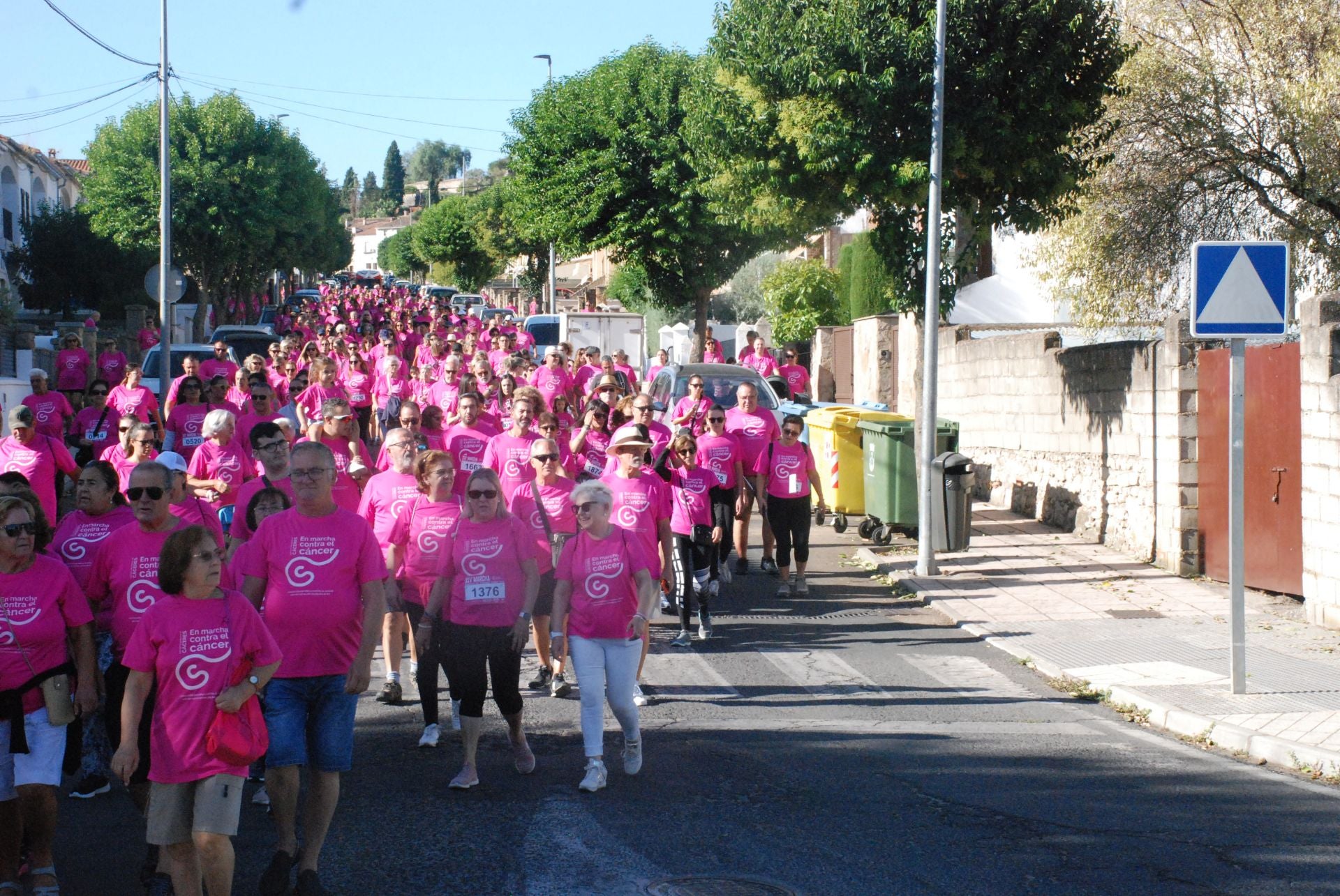 El rosa invade las calles para luchar contra el cáncer