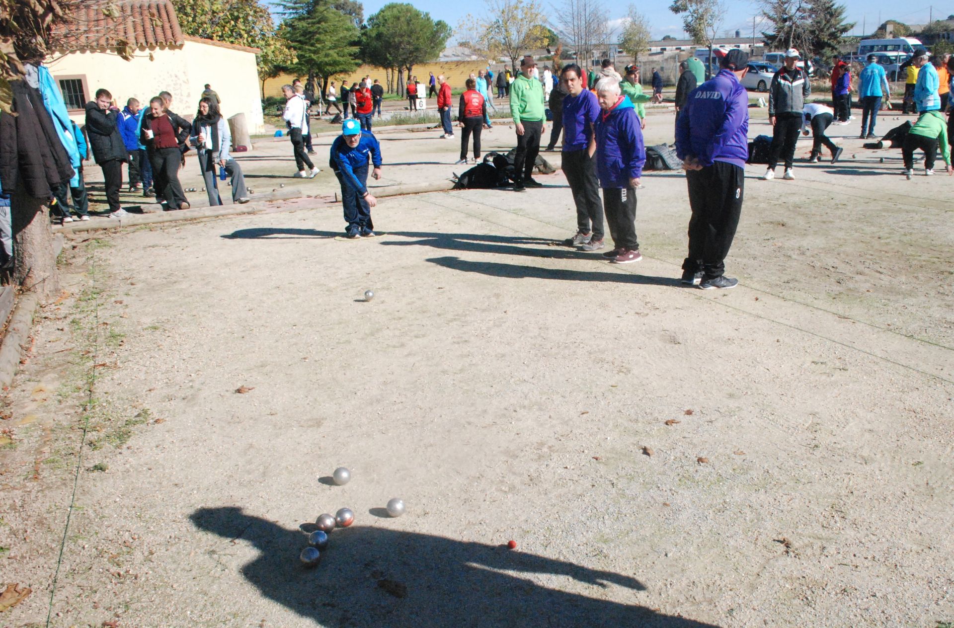 Uno de los participantes en el campeonato regional.