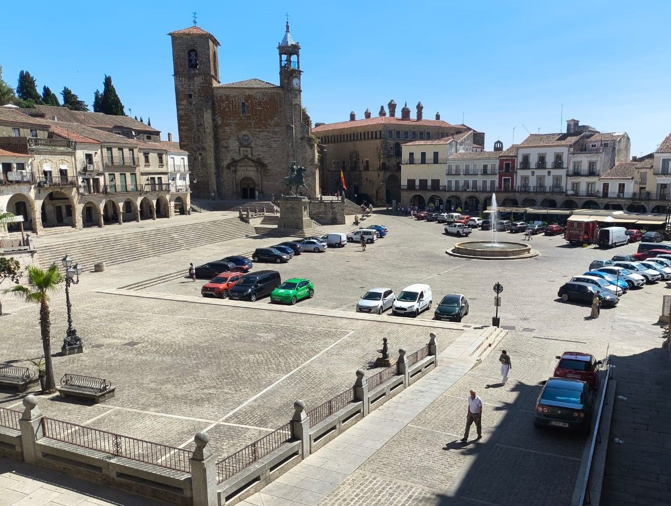 La plaza Mayor trujillana.