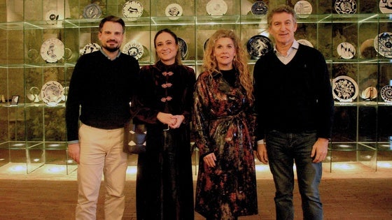 Alberto Núñez Feijóo visita la ciudad trujillana