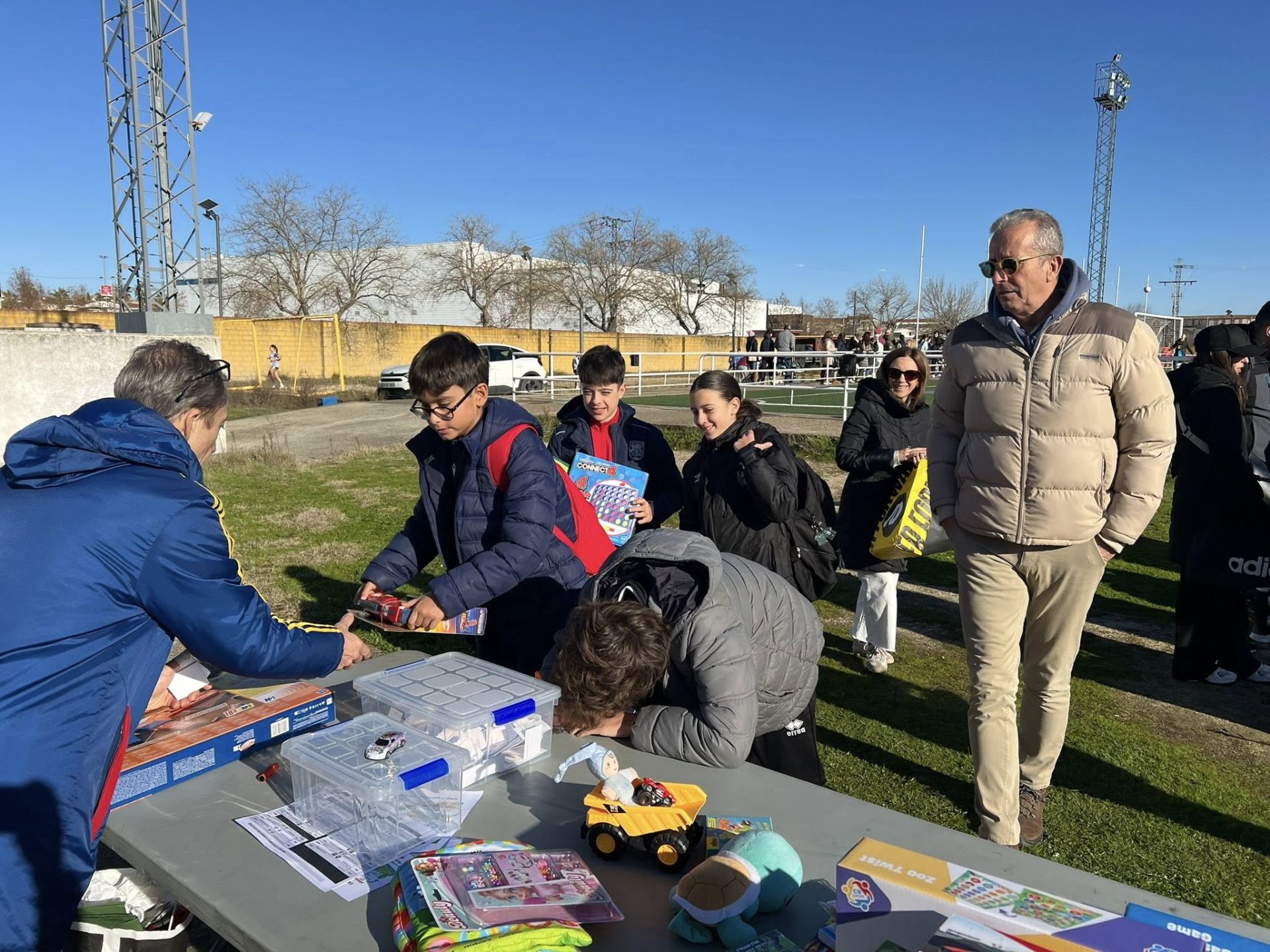 Una convivencia solidaria con unos 250 jugadores