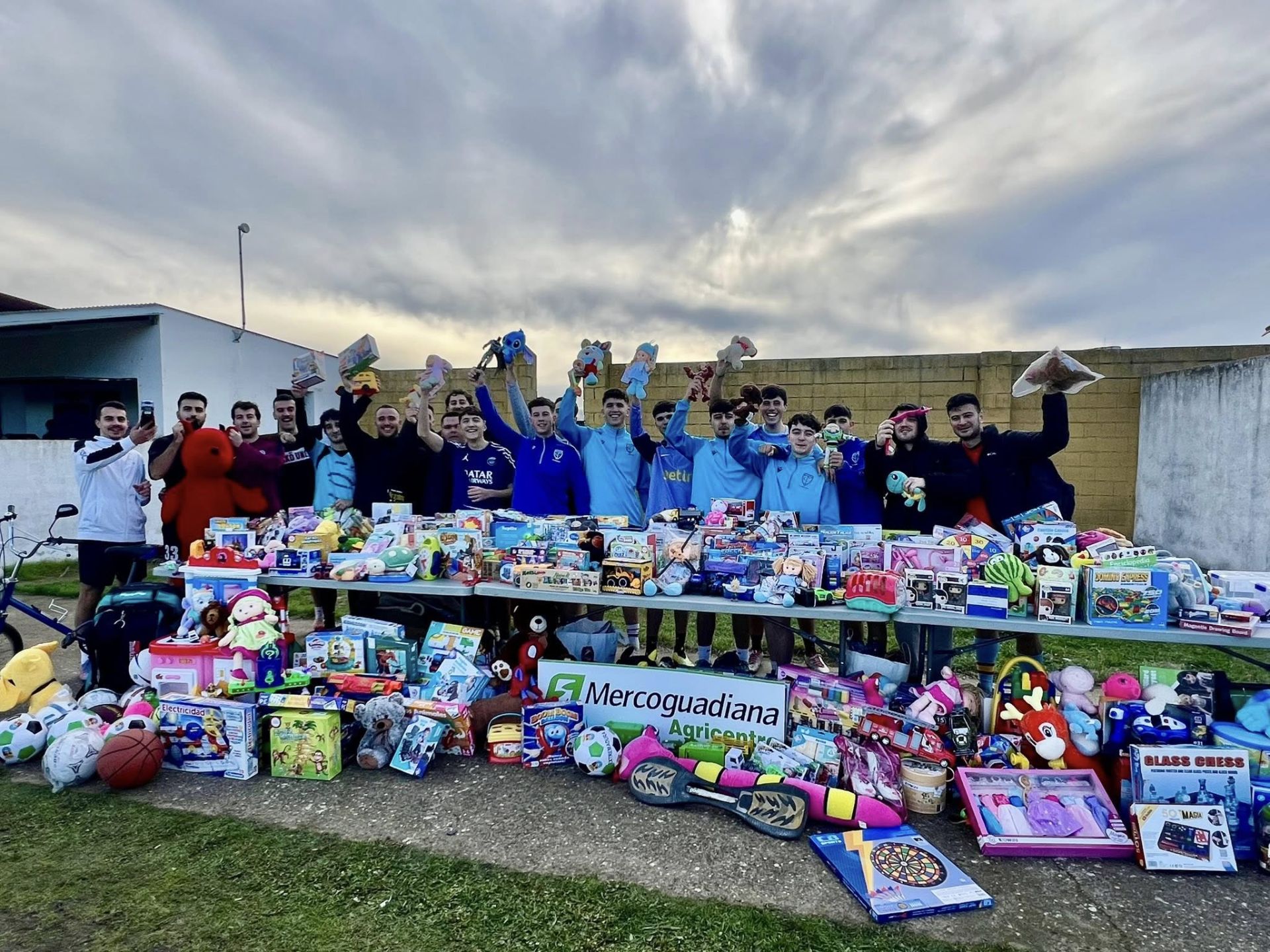 Una convivencia solidaria con unos 250 jugadores