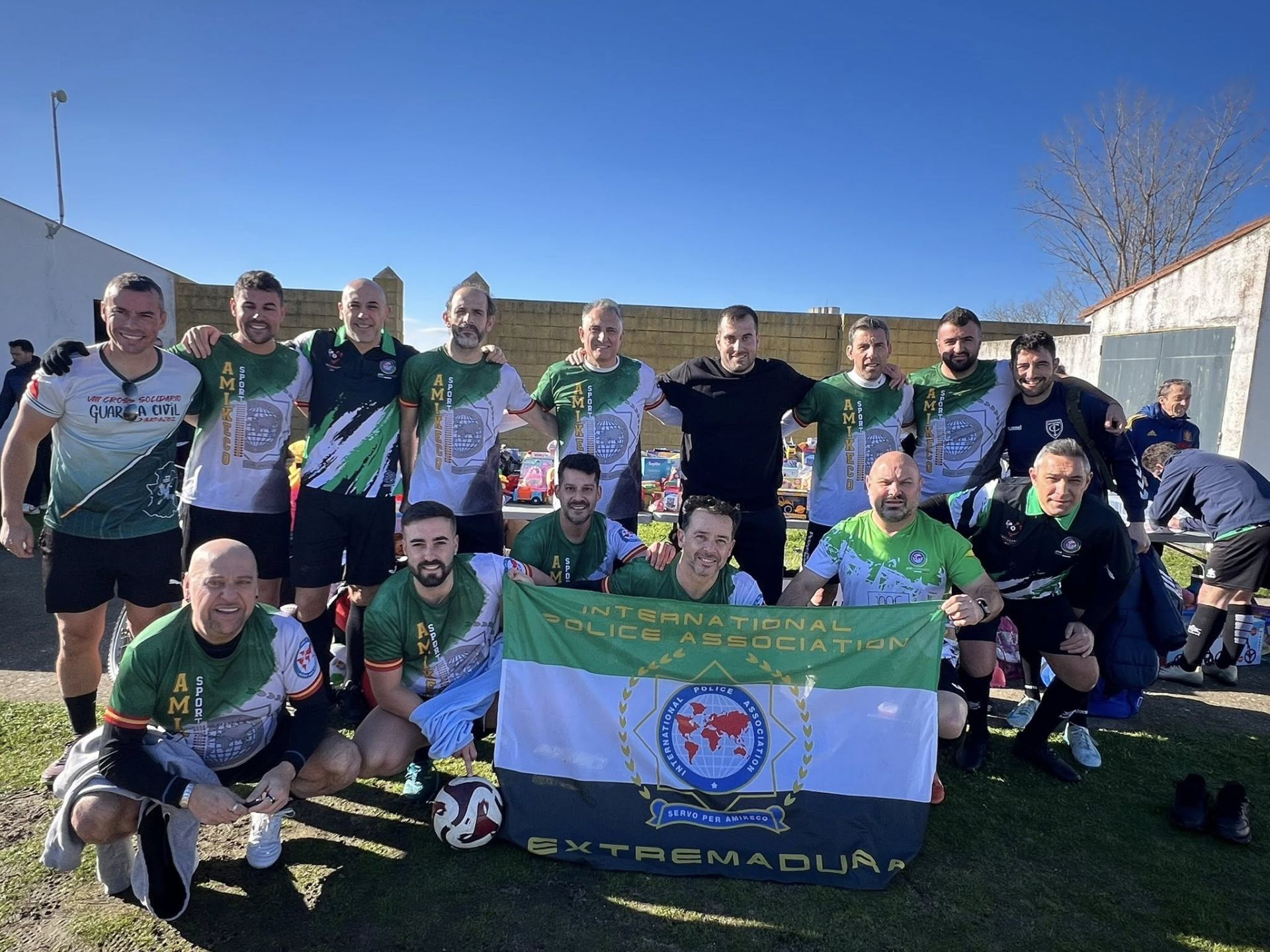 Una convivencia solidaria con unos 250 jugadores