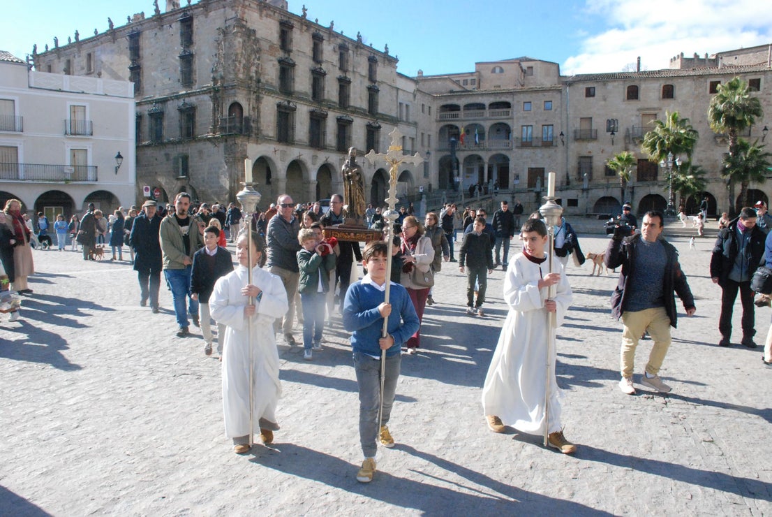 Bendición de los animales por San Antón