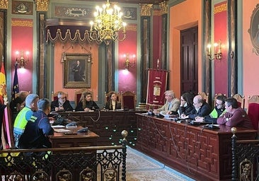 Celebración de la Junta Local de Seguridad.